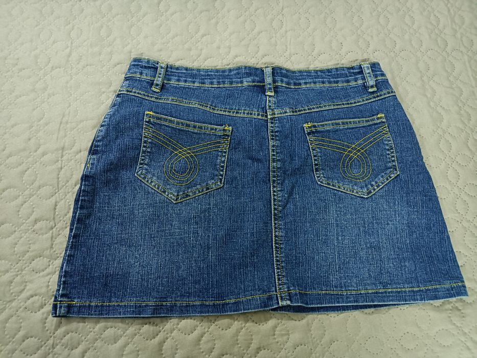 Jeansowa spódnica mini M