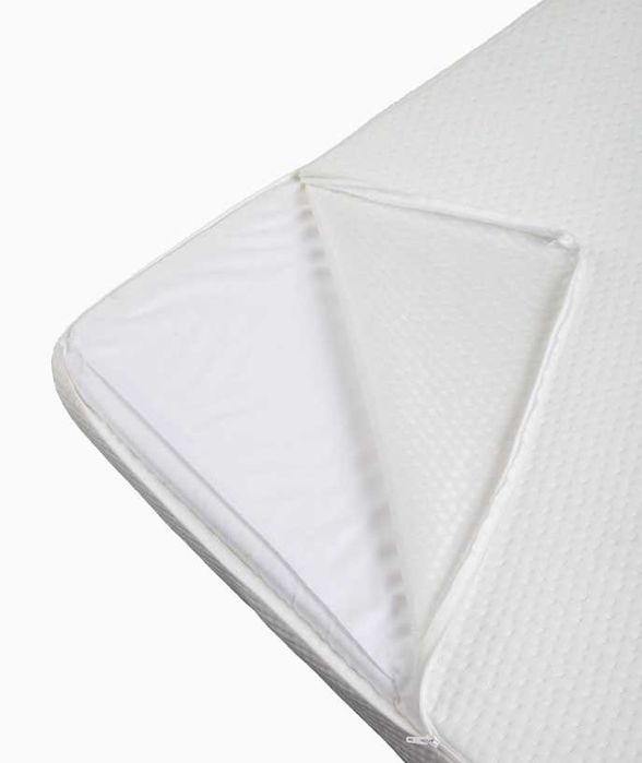 Cama Basic 120x60 + Colchão Ortopédico Espuma 120X60 + 4 resguardos