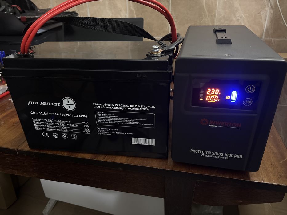 Інвертор Перетворювач напруги ДБЖ УПС з стабілізатором