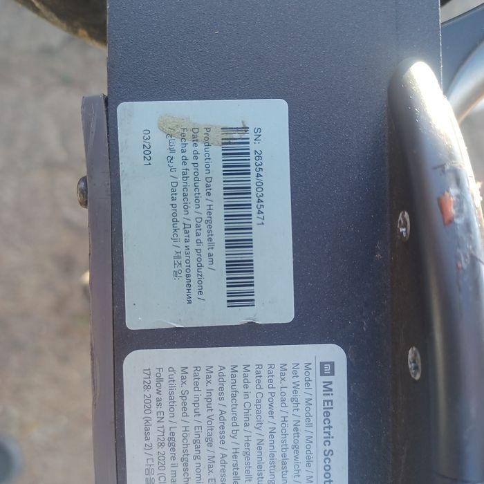 Hulajnoga elektryczna Xiaomi Mi