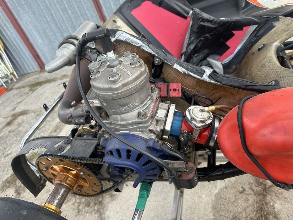 Gokart IAME bezbiegowy 125cm3 30 km retro puchar gotowy do jazdy