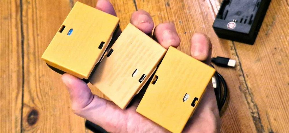 Pack Baterias Canon LP-E6 + Carregador + Adaptador D-Tap