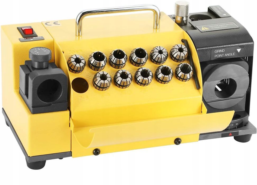 Ostrzarka Ostrzałka Do Wierteł Spiralnych 3-13Mm Ostrzenie Kąta