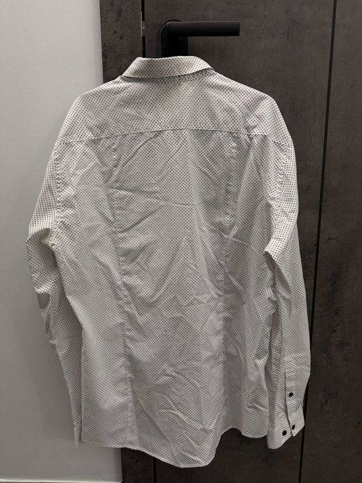 H&M - Koszula elegancka w kropki Rozmiar - L Okazja!