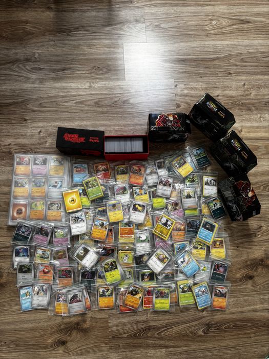 zestaw 2800 kart pokemon
