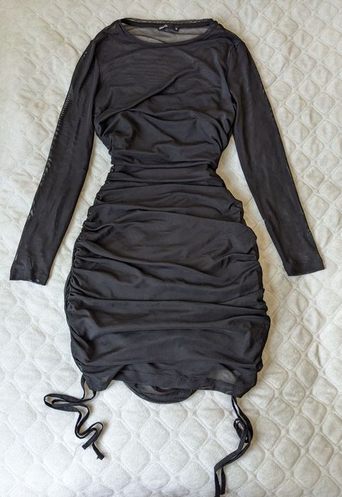 Чорне обтягуюче плаття , стіка (Cropp XL)