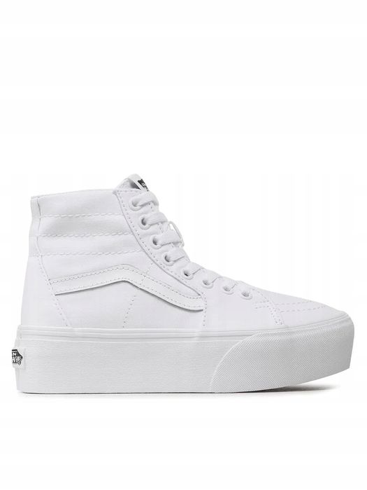 Vans 41 Buty Damskie Sk8 Hi Tapered Białe Trampki Tenisówki T646