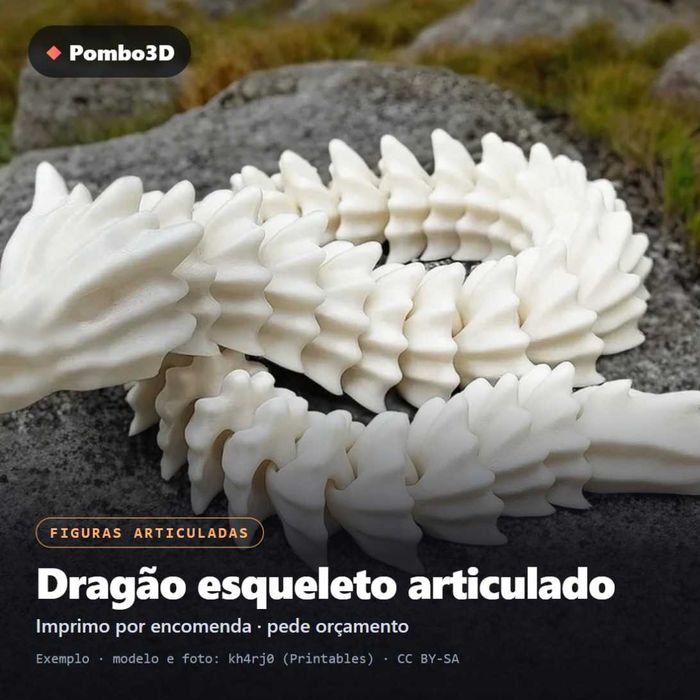 Impressão 3D por medida | Peças, prendas e decoração | Setúbal/Lisboa