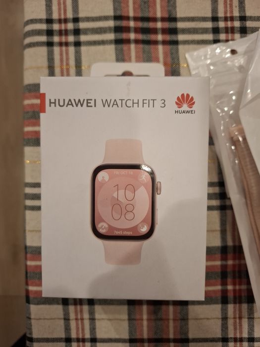 Huawei watch fit 3 różowy