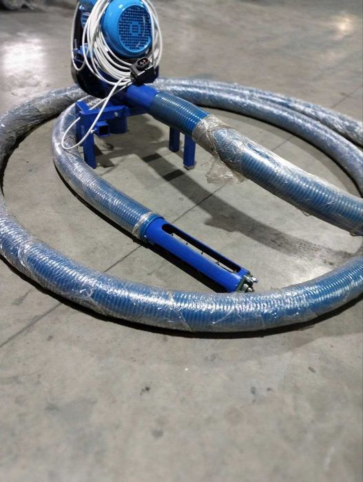 Гнучкий шнековий навантажувач 127 мм х 8000 мм х 380В від виробника