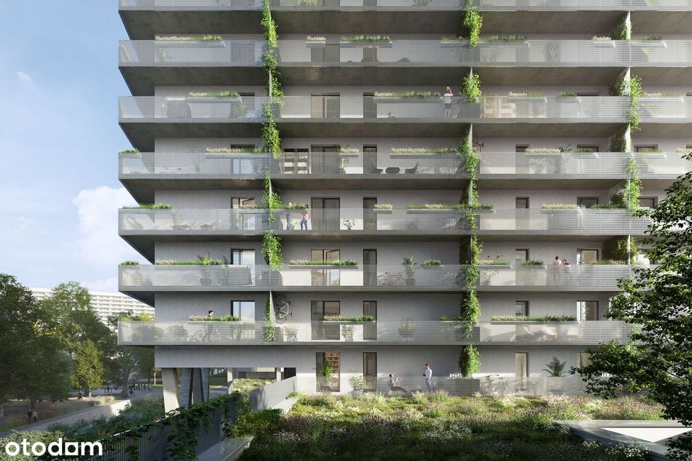 2-pokojowe mieszkanie 43m2 + balkon Bez Prowizji