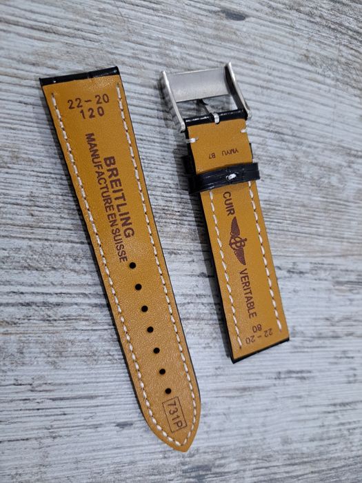 Pasek Breitling Navitimer / Avenger 20 22 24 mm Nowy