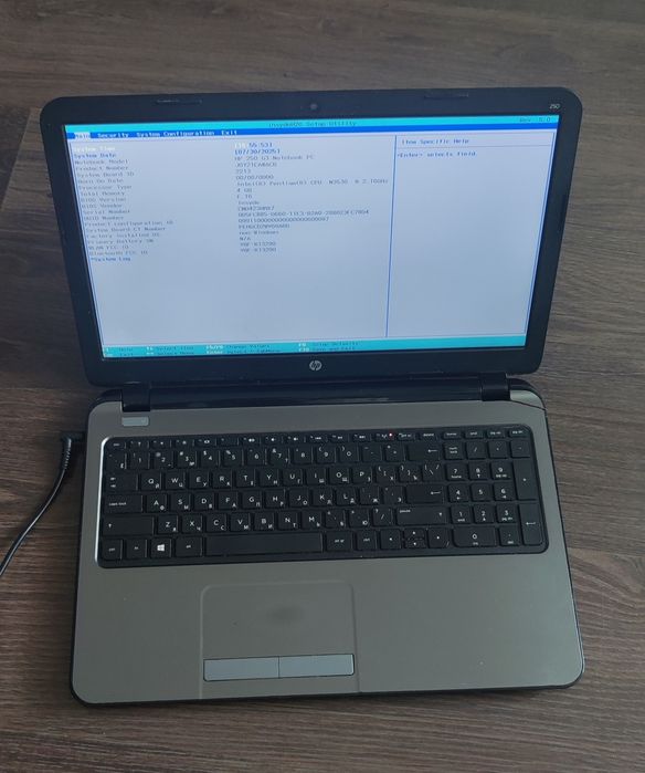 Ноутбук HP 250 G3 4Gb  SSD 128Gb