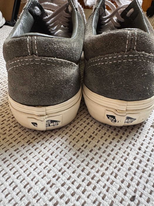 Vans Венси замшеві кеди хакі зелені, 39 (25 см) — оригінал, унісекс