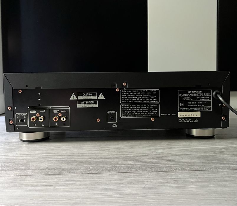 Magnetofon Pioneer CT-S810S | 3 Head | Dolby S