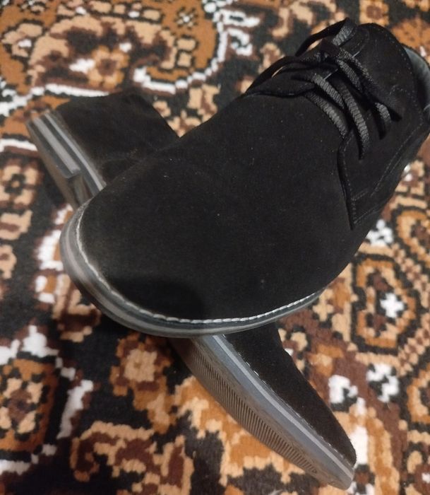 Туфлі  чоловічі замшеві