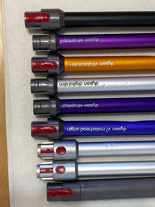 Труби для пилесоса беспроводных пылесосов Dyson, включая серии V6, V7, V10, V15 и Digital Slim.