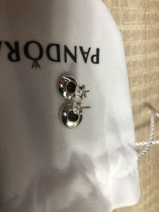 Сережки pandora новые