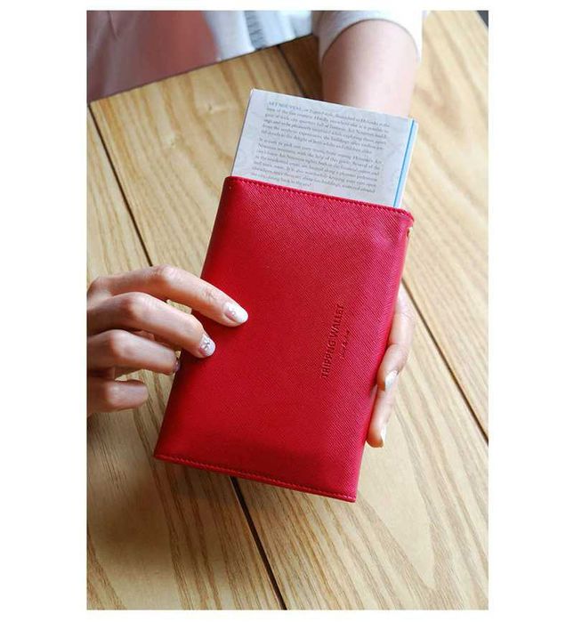 Carteira Passaporte Organizador Documentos Viagem