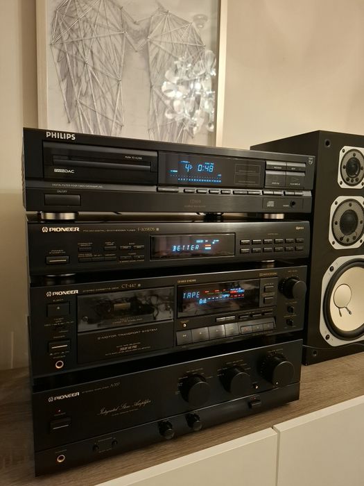 Wieża stereo Pioneer stan sklepowy. Możliwy transport. CD sprzedany.