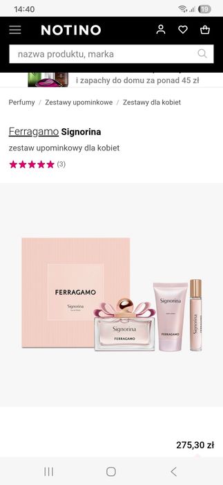 Perfumowany balsam do ciała Signorina  Ferragamo