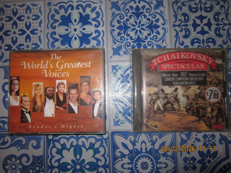 фірмові СД  з класичною та оперною музикою
