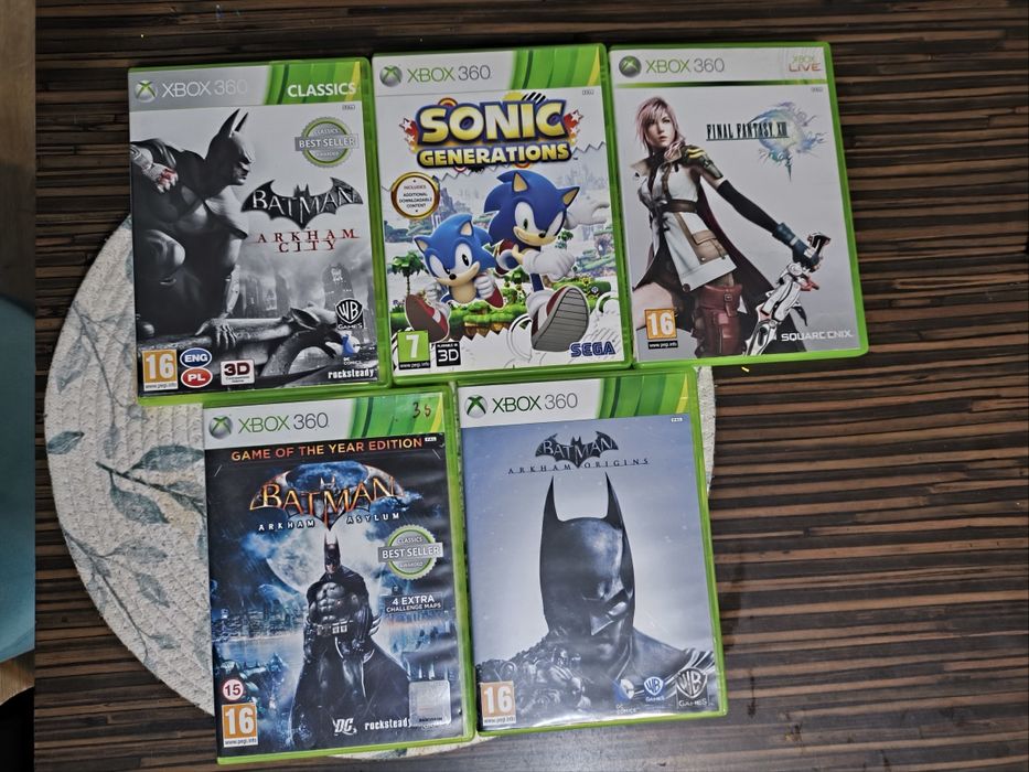 Sprzedam gry na Xbox 360