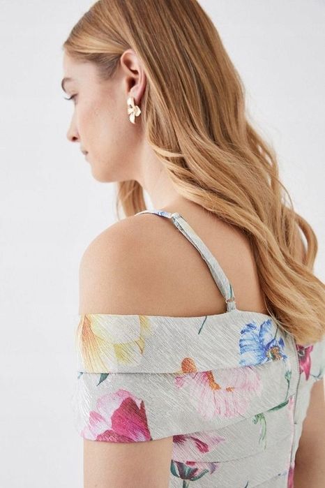 Coast 36 S Stylowy Top W Kwiaty H17347