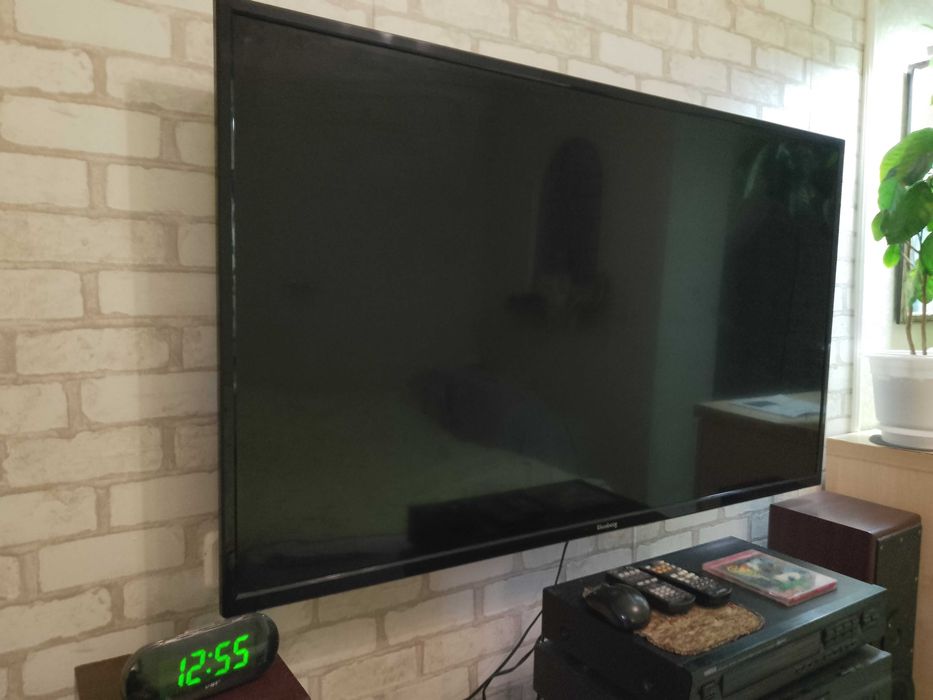 Elenberg 55df5030 матриця 55" робоча, не робить підсвітка.