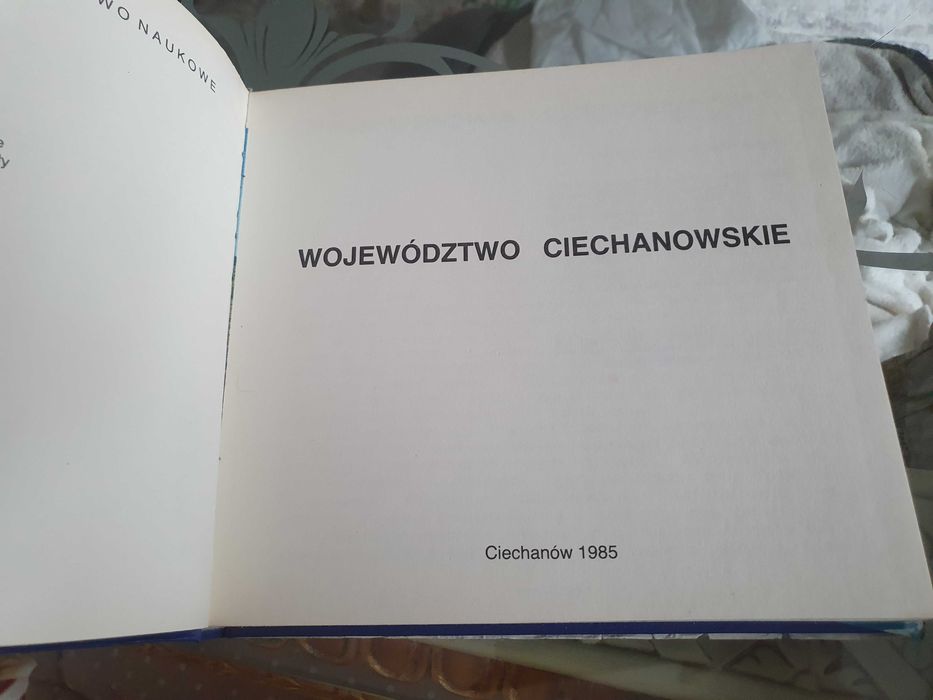 Ksiazka wojewodztwo ciechanowskie