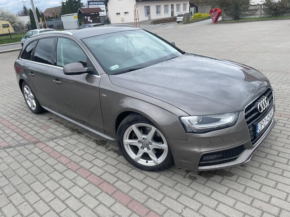 Audi A4 B8 lift SLINE 2.0TDI 150KM manual 2014 rok
