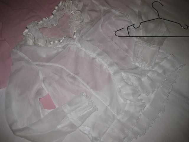 шикарна прозора сексі блузка пеньюар нарядна легка великий розмір 12UK