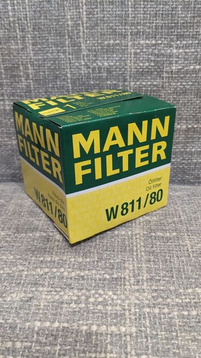 Оливний фільтр W 0811/80 Mann масляный фильтр