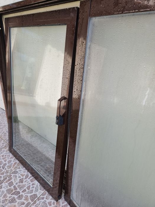 Janela alumínio castanho64752121958019121