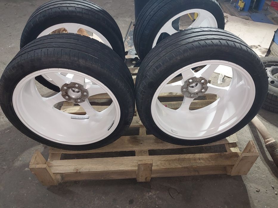 Диски кованые Slik R19 с резиной 245 40 R19