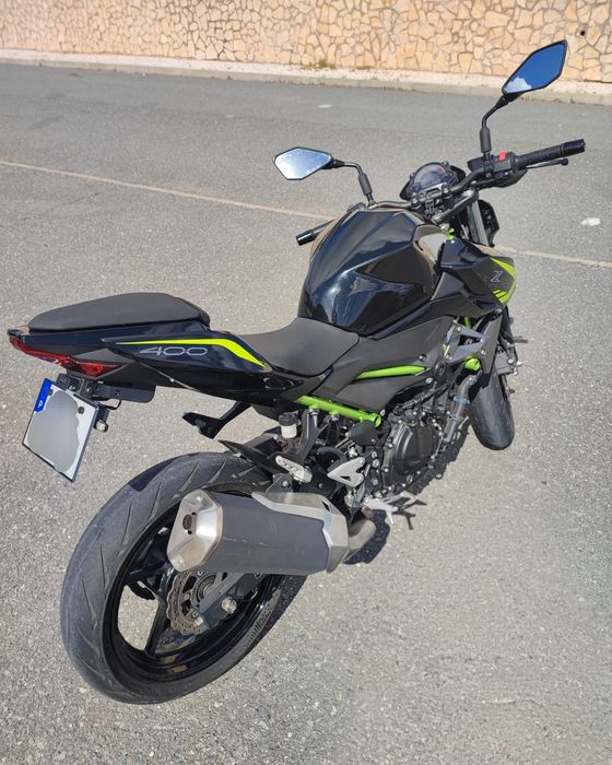 Kawasaki Z400 — 2021 | 17.000 km | Carta A2