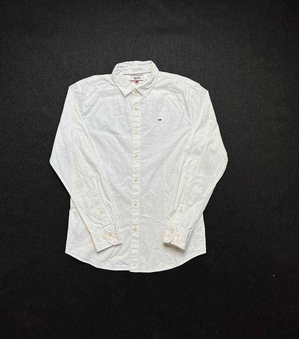 koszula Tommy Hilfiger Denim White Slim Fit