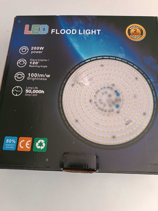 Projetor de 200W led 3000K de teto
