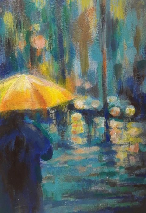 Картина - Осінній вечір