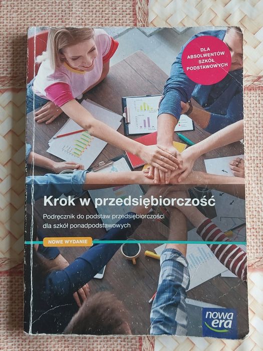Podręcznik " Krok w przedsiębiorczość " Nowa Era