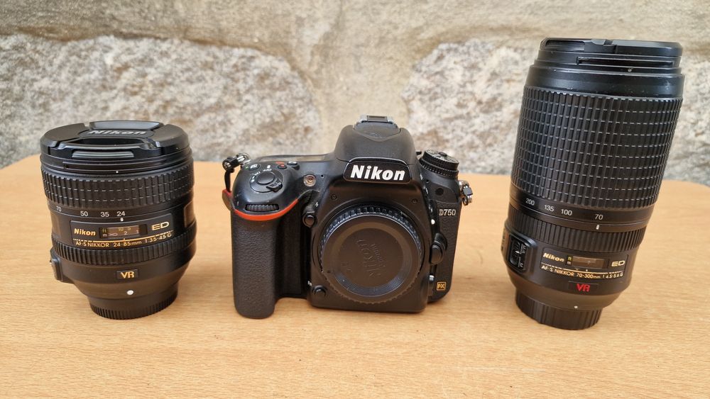 Nikon D750 + 70-300 VR + 24-85 VR