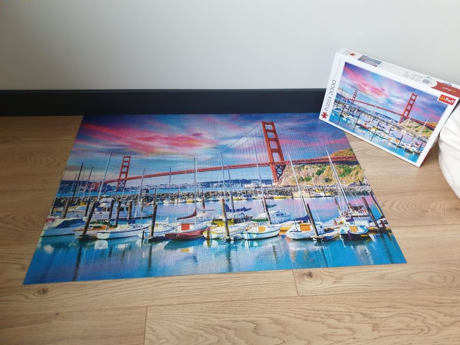 Puzzle Trefl 2000 elementów - Golden Gate San Francisco