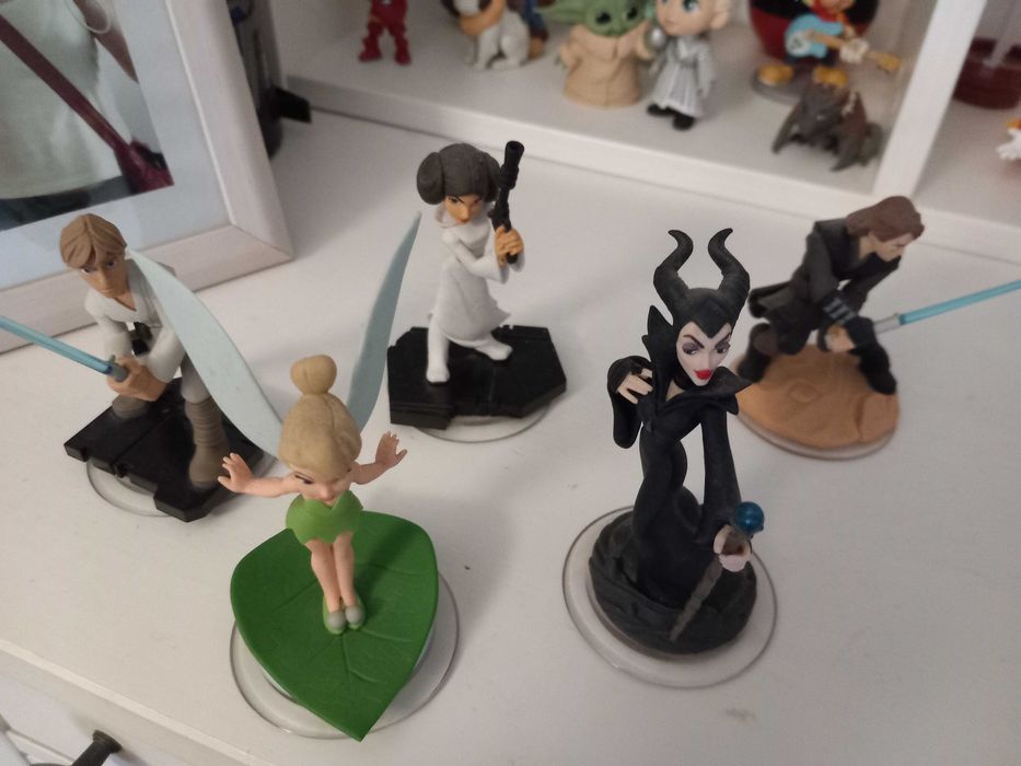 5 Figuras /bonecos Disney infinity