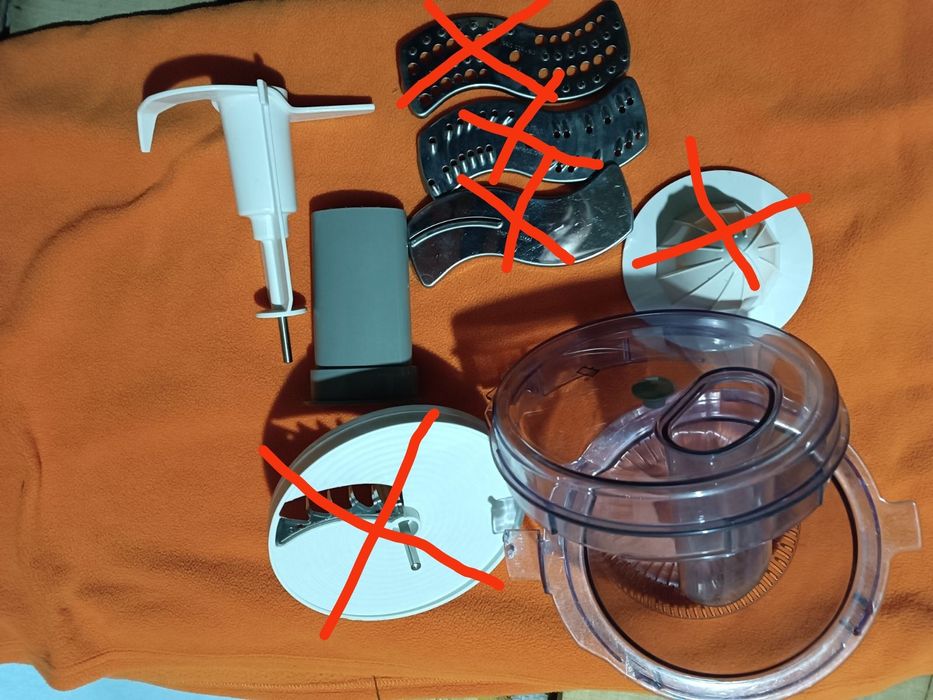 Кухонний комбайн Braun K700 по запчастинах