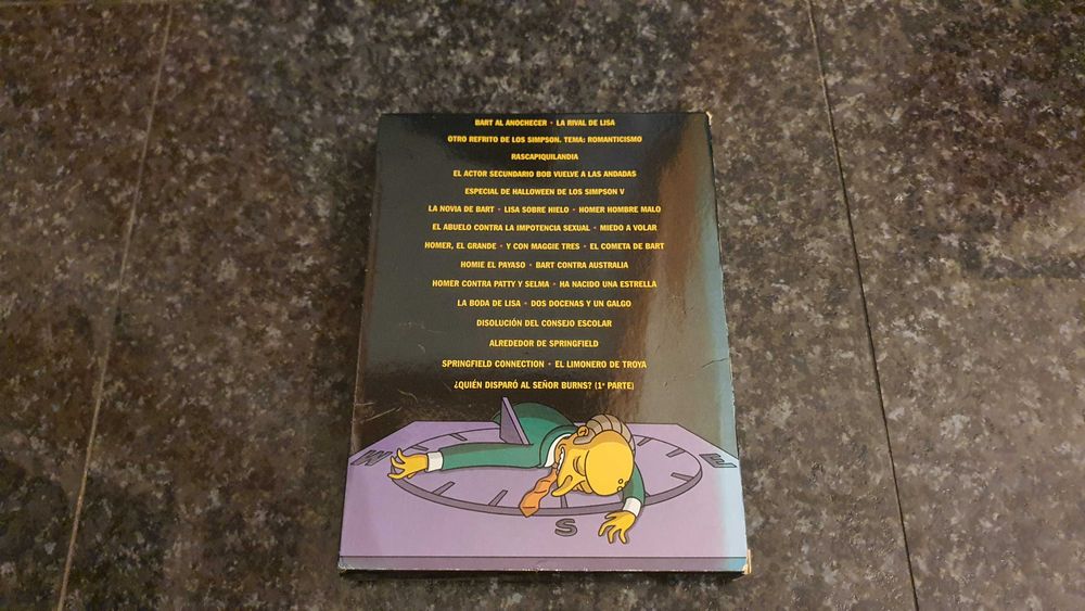 DVD edição Coleccionador Os Simpsons Temporada 6 (Espanhol)