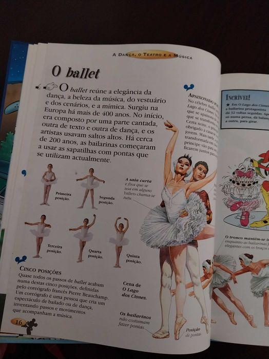 Maravilhoso Mundo do Conhecimento A Dança, o Teatro e a Música, Disney