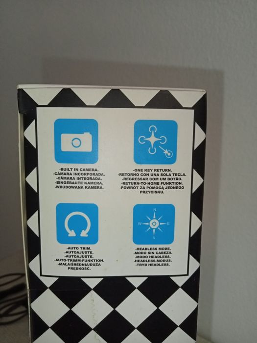 Mini drone espião i Wotto i drone