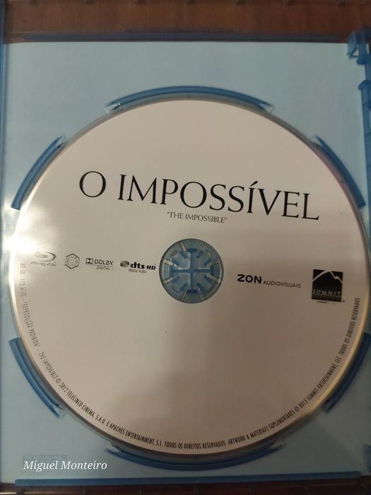 Blu Ray O Impossível