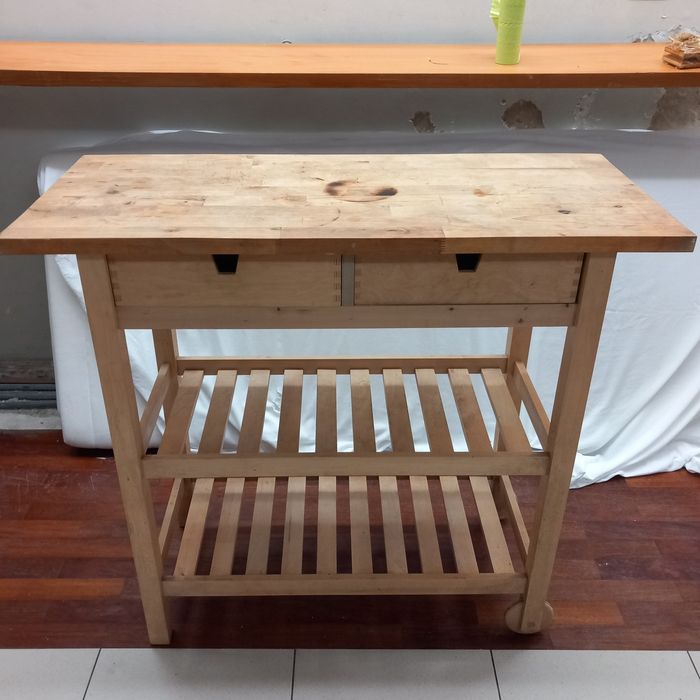 Carrinho de madeira FÖRHÖJA IKEA