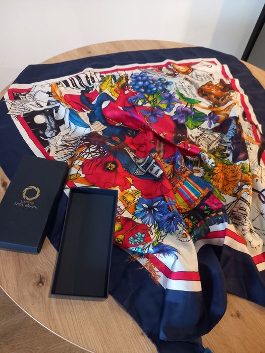 Apaszka jedwabna z kolekcji F. Chopin